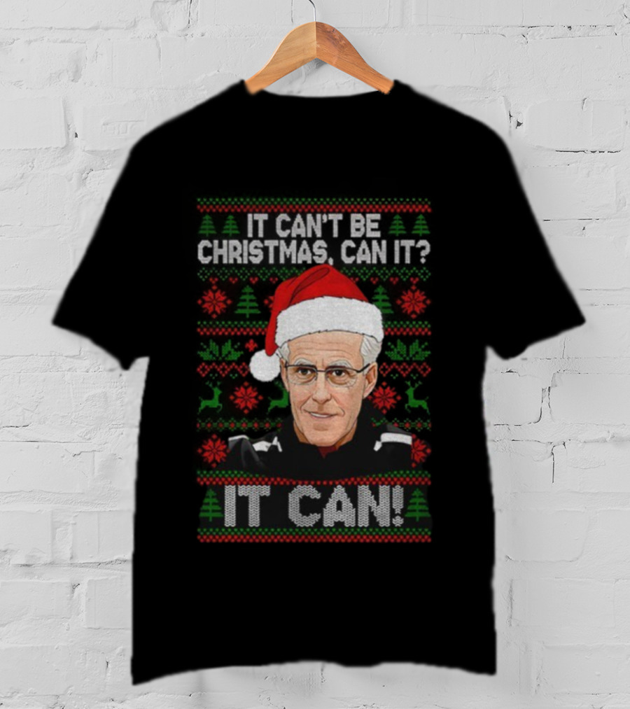 Keith Morrison Santa Hat Merry Christmas It Can T-Shirt