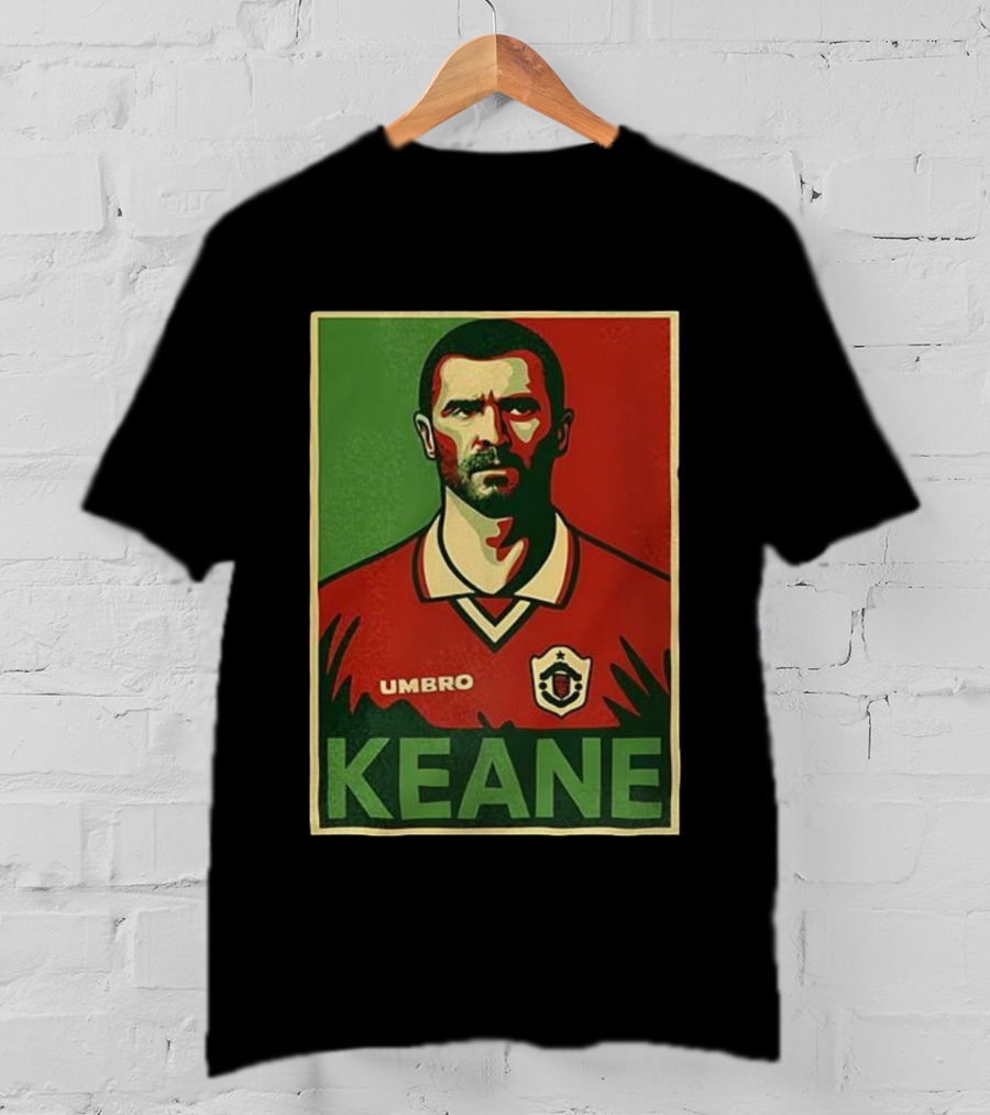 Roy Keane Umbro Football Icon T-Shirt