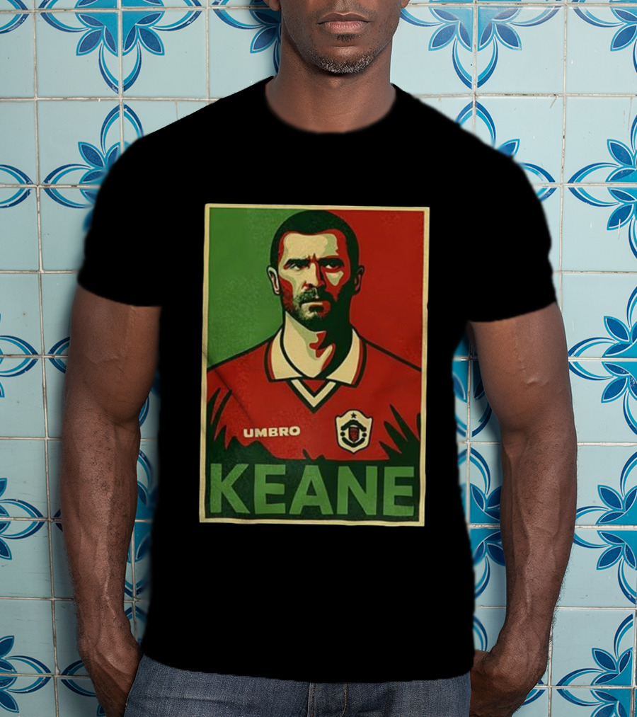 Roy Keane Umbro Football Icon T-Shirt