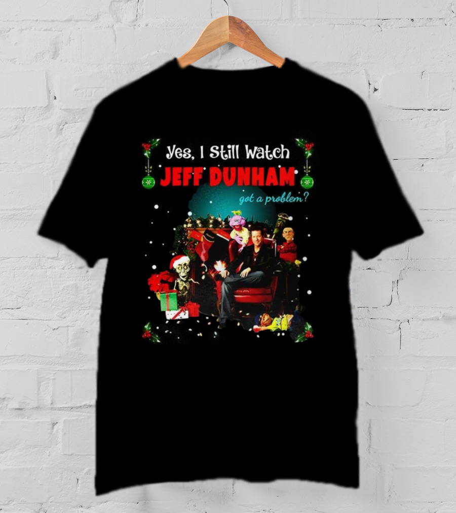 Jeff Dunham Christmas Got A Problem Comedy Puppets T-Shirt