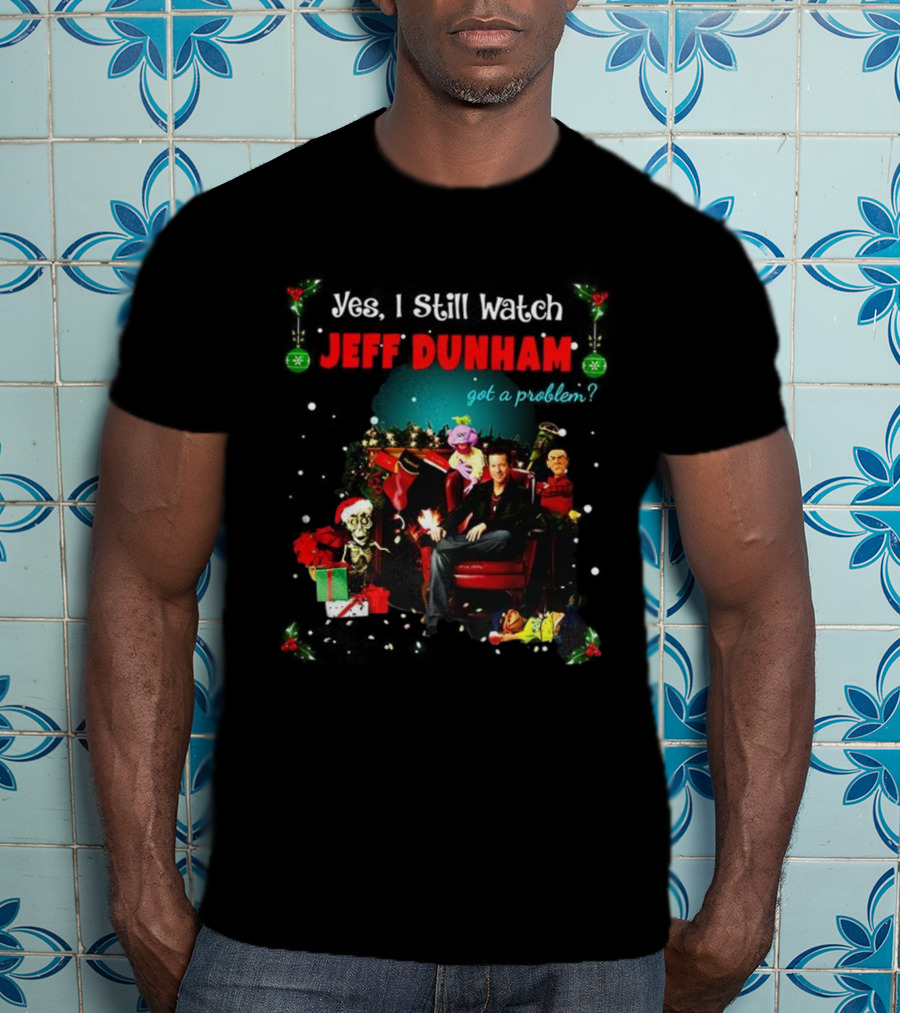 Jeff Dunham Christmas Got A Problem Comedy Puppets T-Shirt