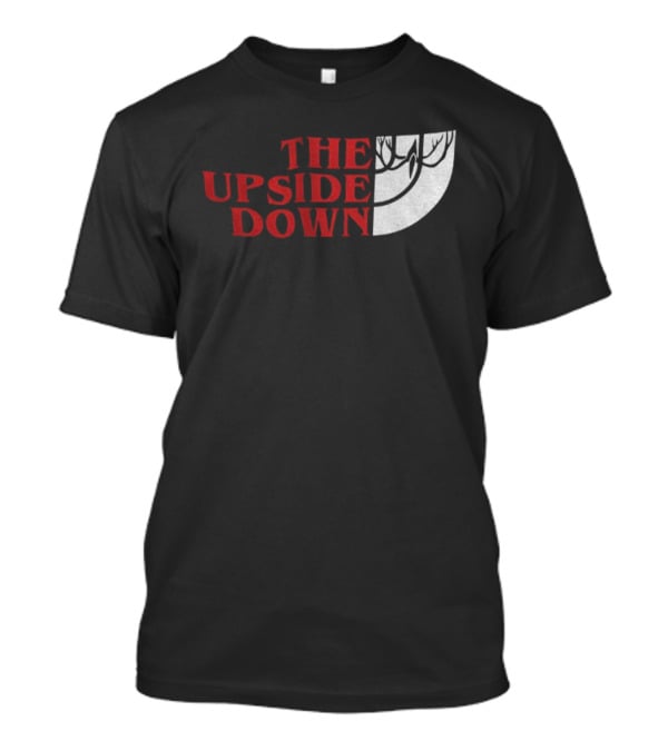 The Upside Down Stranger Things North Face Style T-Shirt
