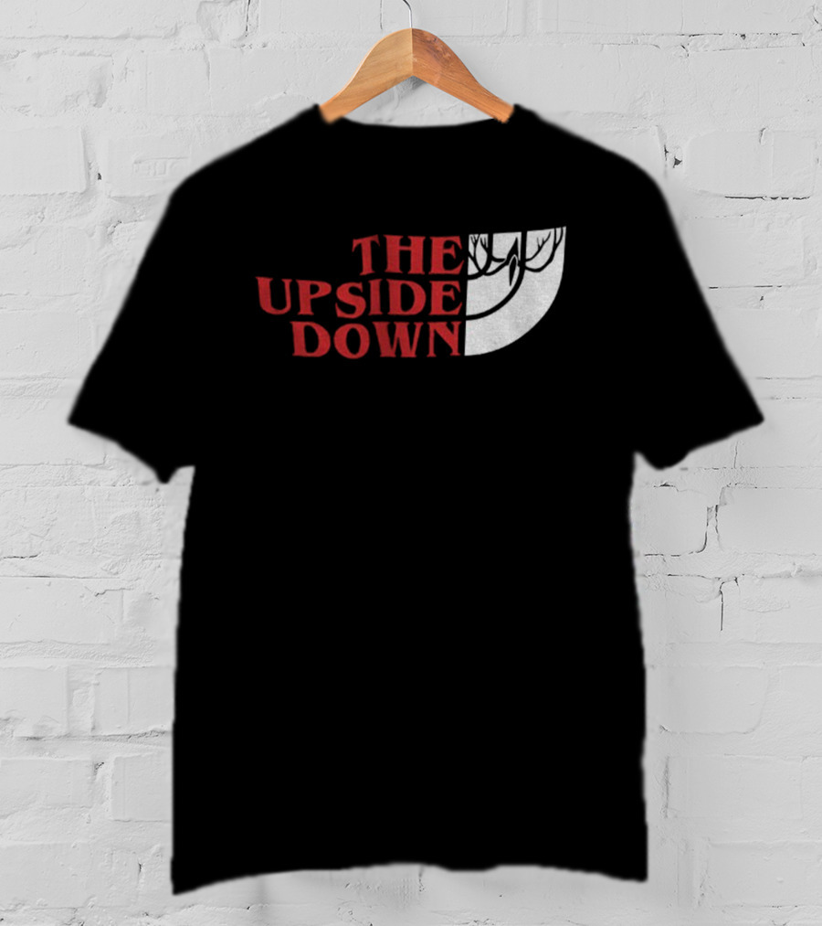 The Upside Down Stranger Things North Face Style T-Shirt
