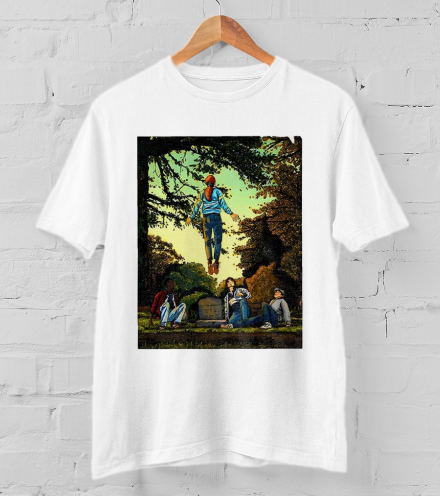 Running Up That Hill Max Friends Scene 80s Adventure T-Shirt