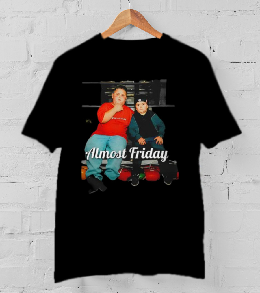 Almost Friday Rizzler Hasbulla Bowling Alley Vibes T-Shirt