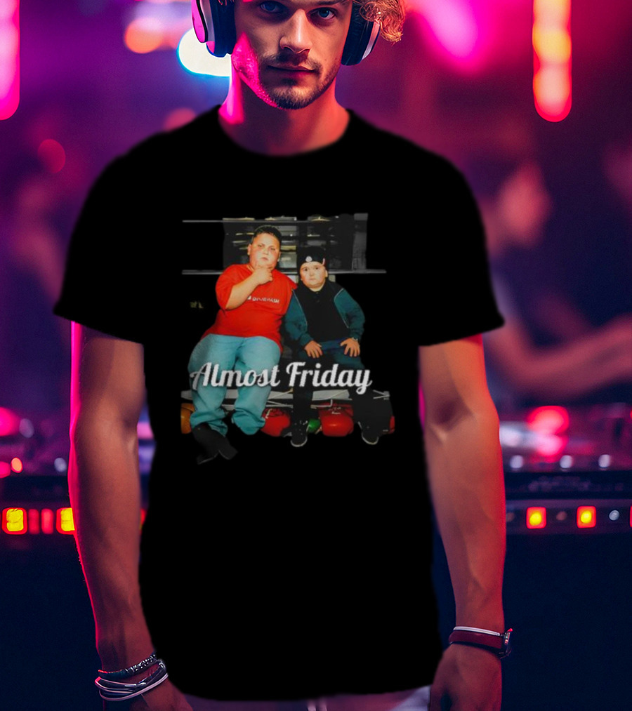Almost Friday Rizzler Hasbulla Bowling Alley Vibes T-Shirt
