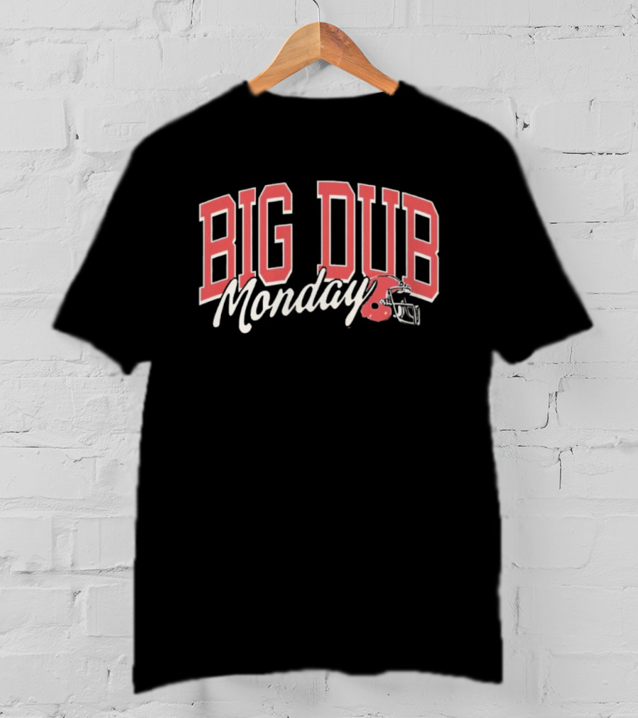 Big Dub Monday Buffalo Bills Helmet Fan Pride T-Shirt
