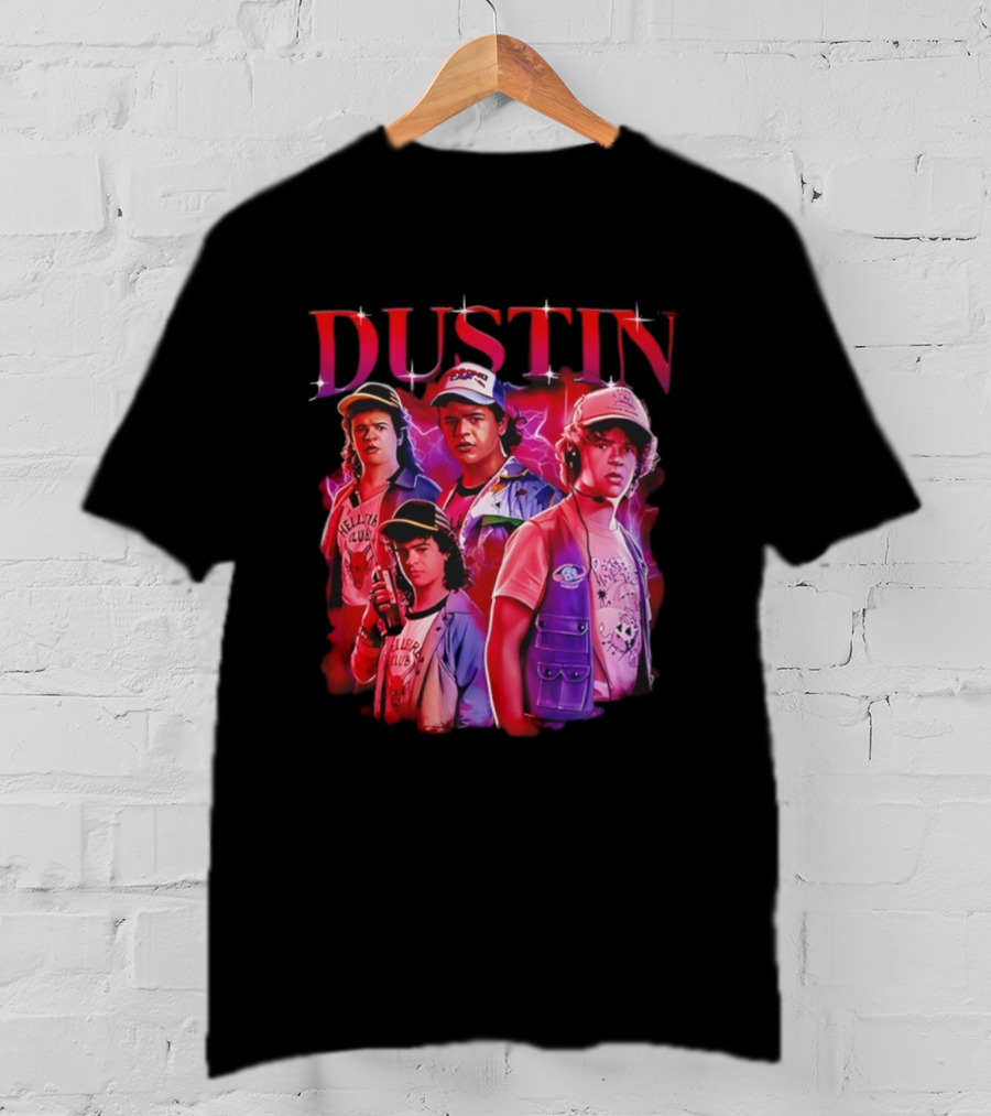 Dustin Henderson Stranger Things Hellfire Club Series T-Shirt