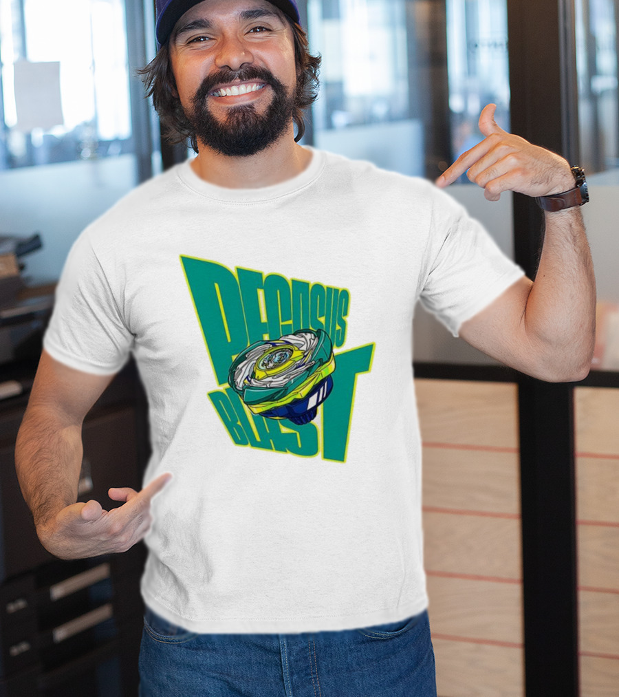 Pegasus Blast Beyblade Graphic Burst T-Shirt