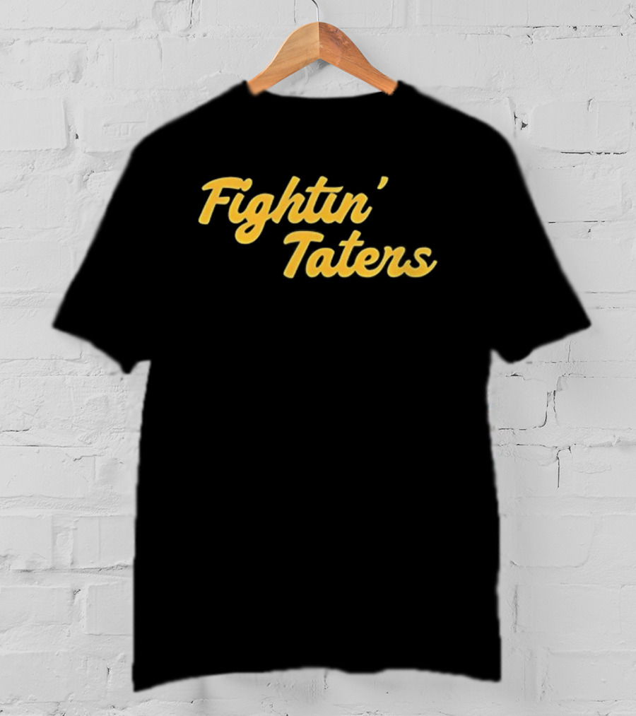 Idaho Vandals Fightin’ Taters Vintage-Style Text T-Shirt