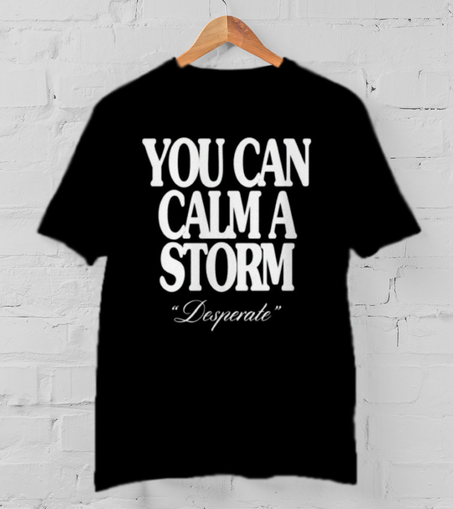 You Can Calm A Storm Desperate Jamie Macdonald T-Shirt