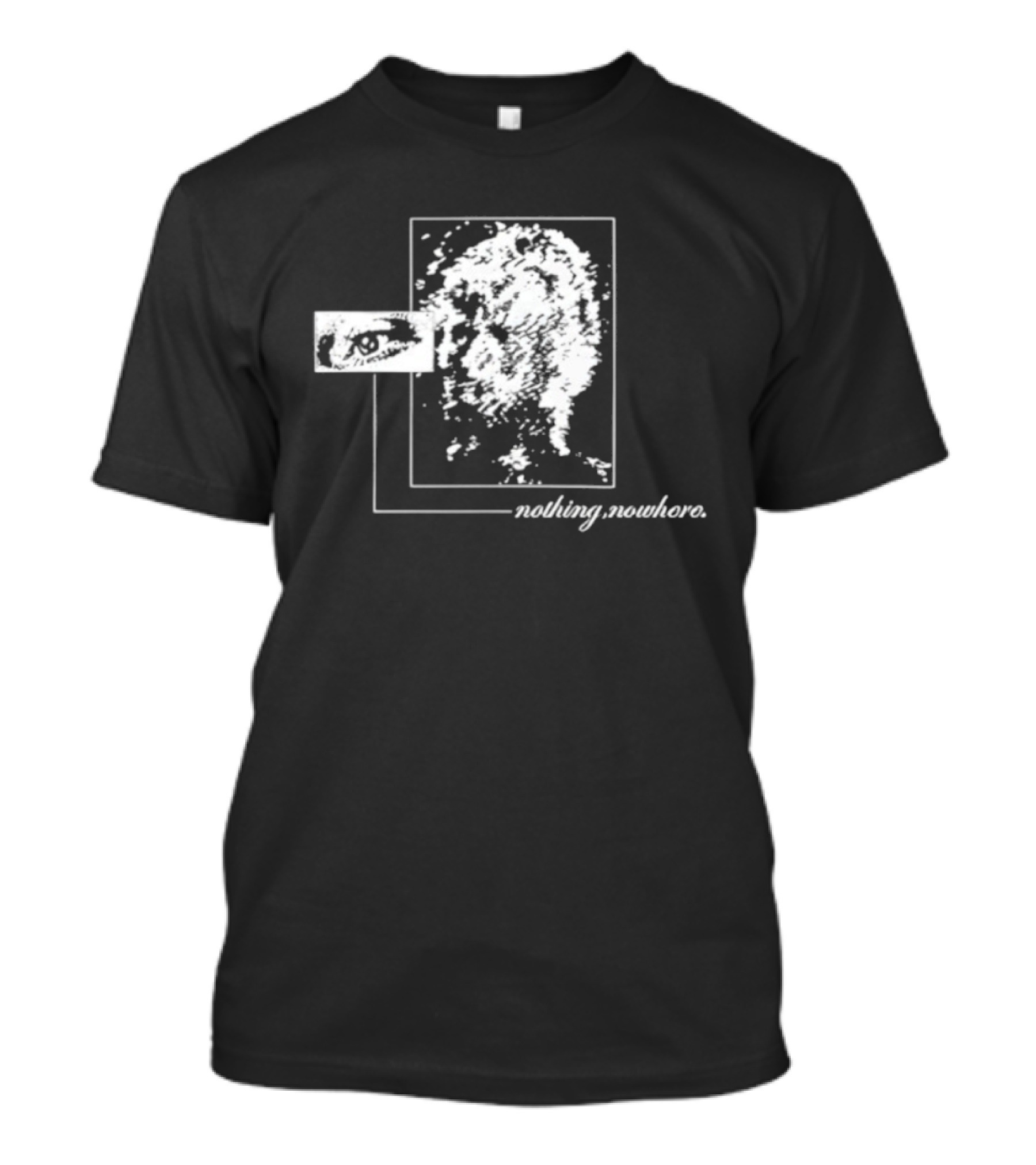 Nothing Nowhere Skull Irish Eye Albino Black Sclera T-Shirt