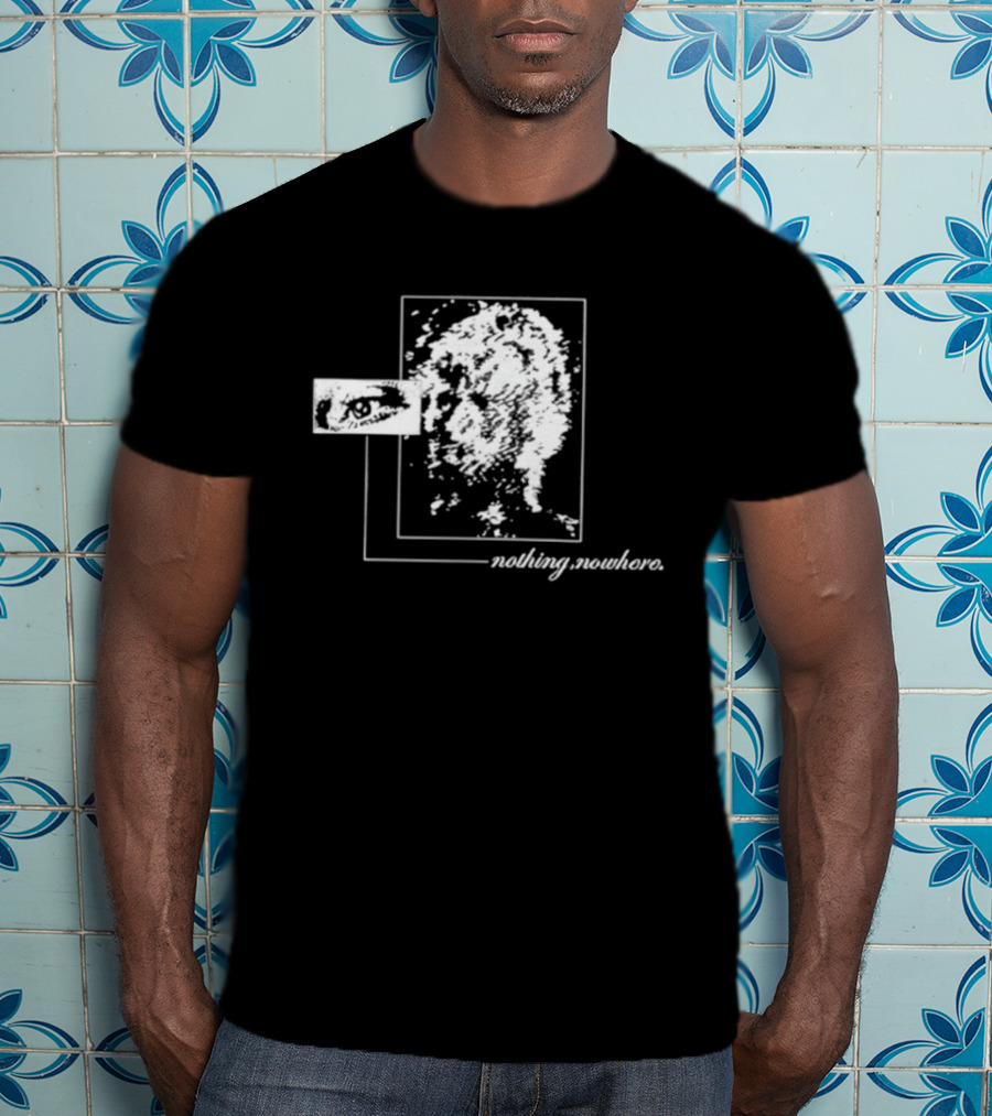 Nothing Nowhere Skull Irish Eye Albino Black Sclera T-Shirt