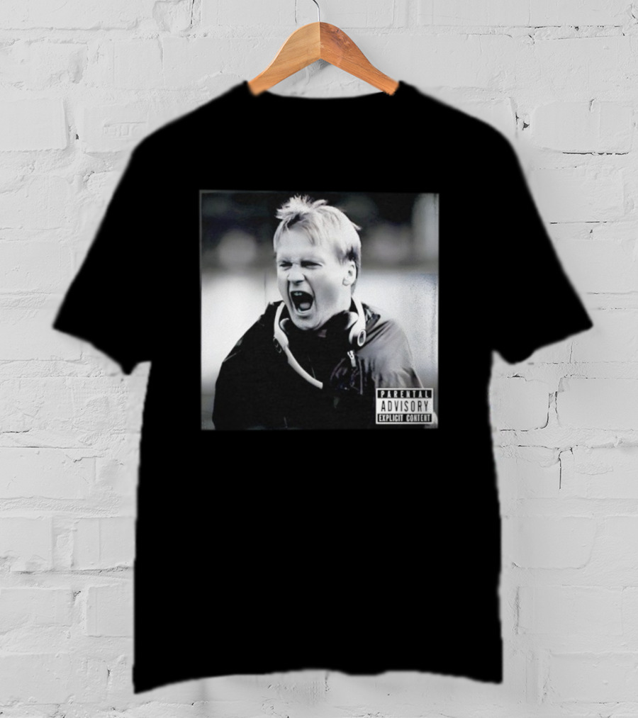 Coach Gruden Parental Advisory Explicit Content Album Cover T-Shirt