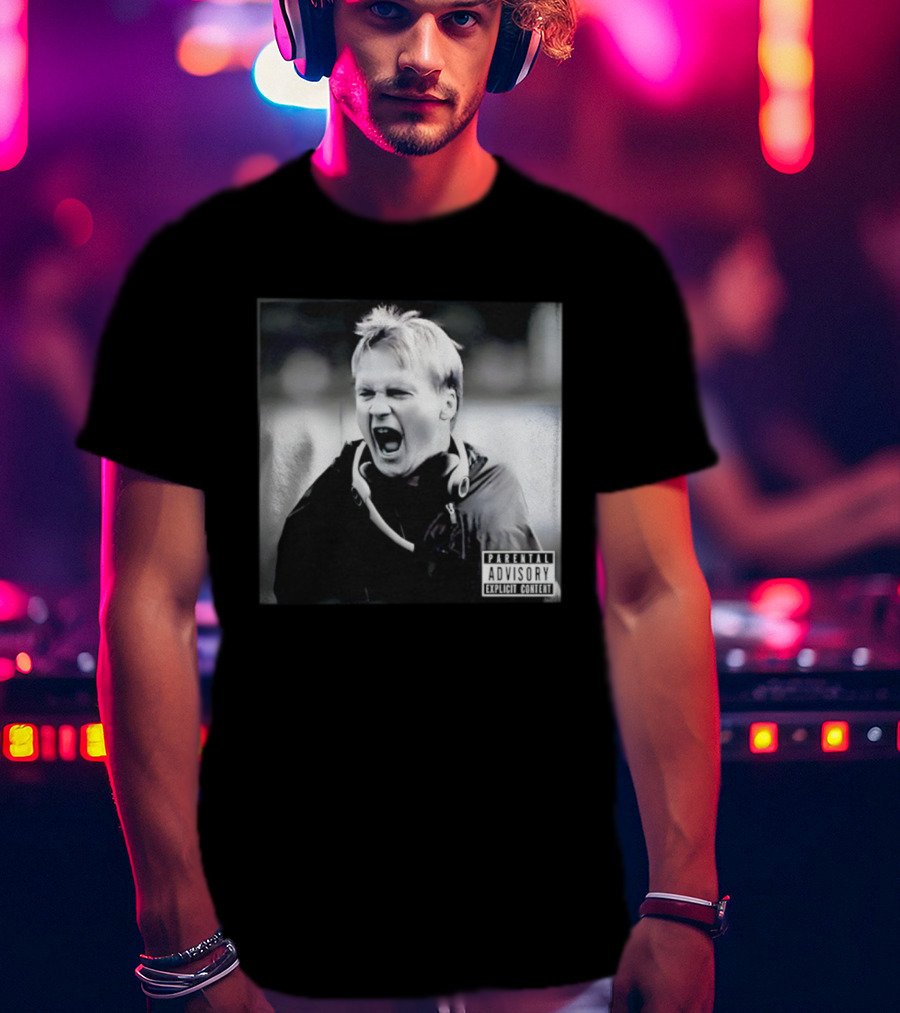 Coach Gruden Parental Advisory Explicit Content Album Cover T-Shirt