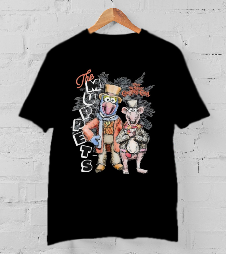 The Muppets Disney The Muppet Christmas Carol Gonzo Rizzo T-Shirt