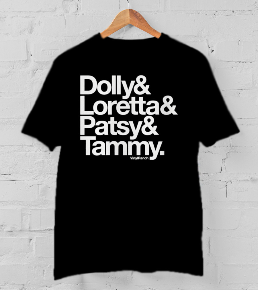 Dolly Loretta Patsy Tammy Country Music Icons T-Shirt