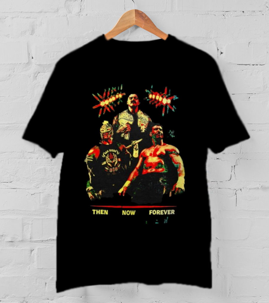 Eddie Guerrero Vs Rey Mysterio San Diego 619 Then Now Forever Together T-Shirt