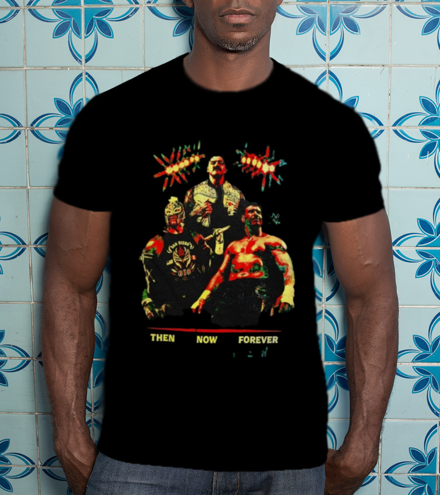 Eddie Guerrero Vs Rey Mysterio San Diego 619 Then Now Forever Together T-Shirt