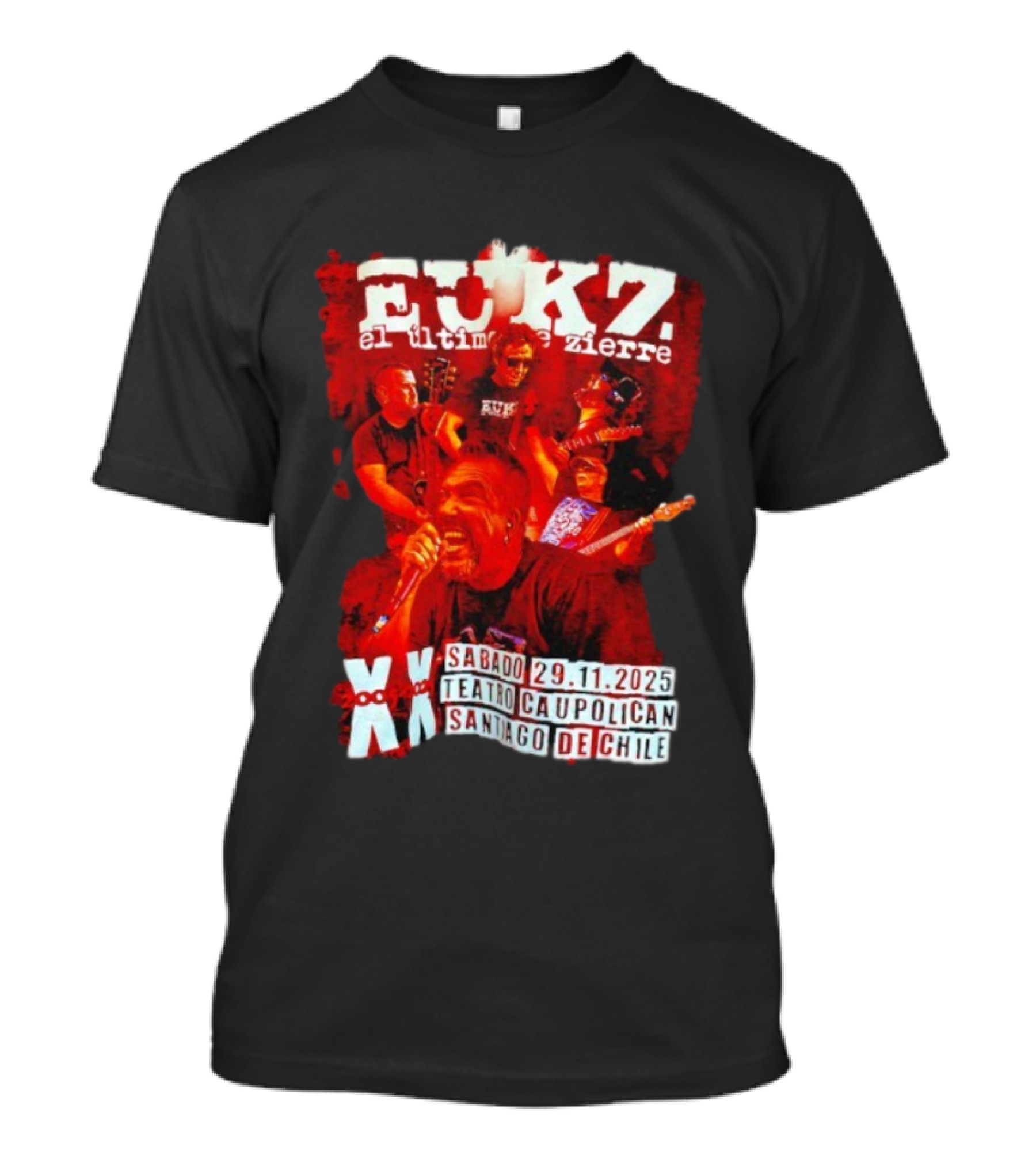 El Último Ke Zierre Santiago Chile Concert Teatro Caupolicán 29.11.2025 T-Shirt