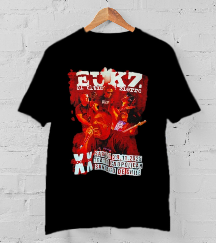 El Último Ke Zierre Santiago Chile Concert Teatro Caupolicán 29.11.2025 T-Shirt