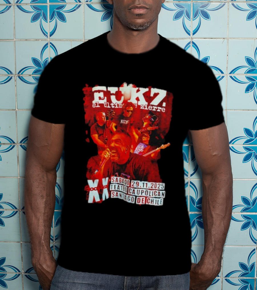 El Último Ke Zierre Santiago Chile Concert Teatro Caupolicán 29.11.2025 T-Shirt