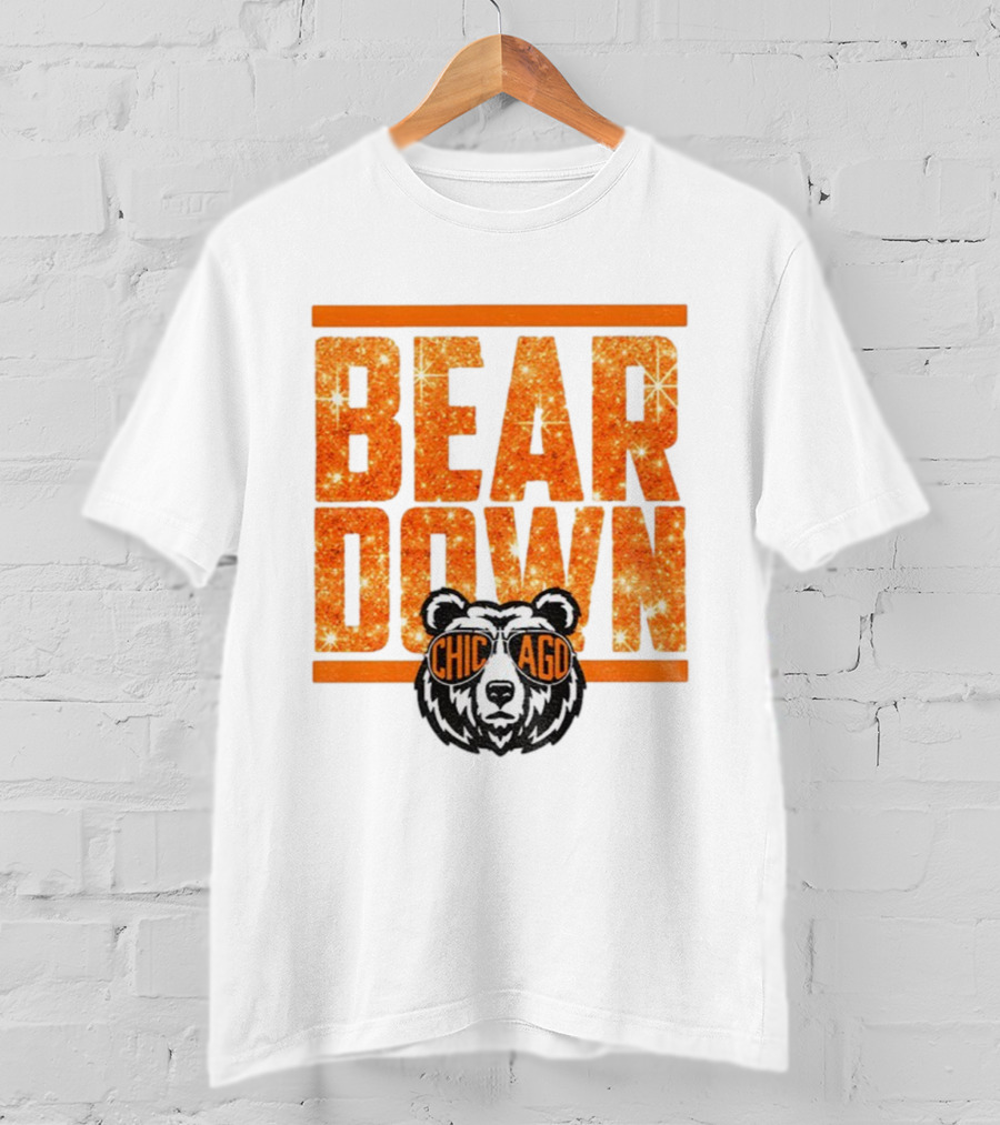 Bear Down Chicago Bears Mascot NFL Football Good Better Best T-Shirt