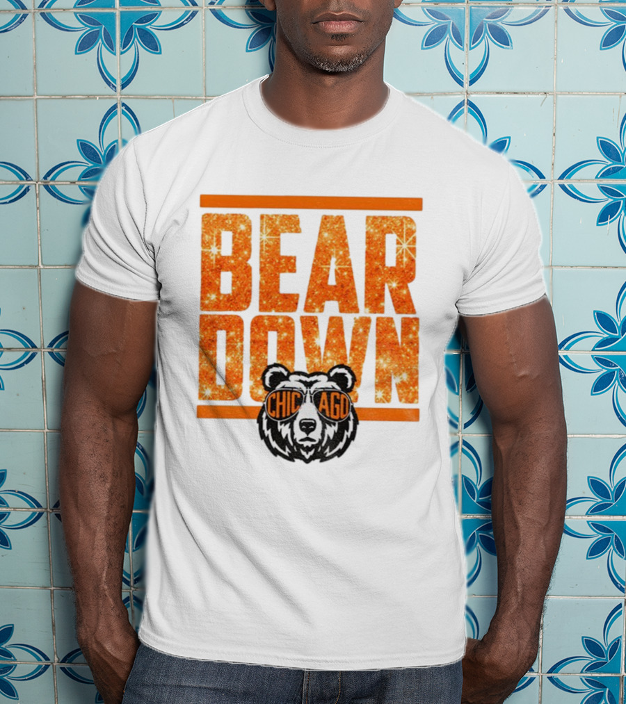 Bear Down Chicago Bears Mascot NFL Football Good Better Best T-Shirt