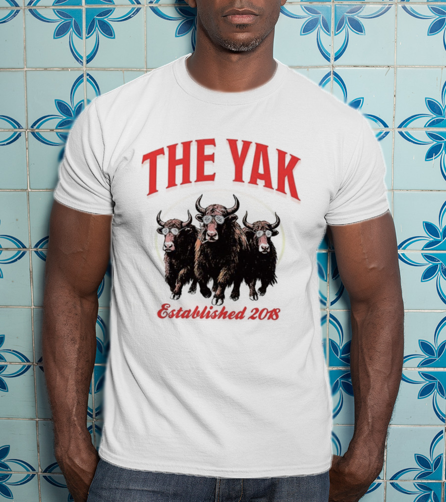 The Yak Established 2018 Bulls Podcast Dave Portnoy T-Shirt