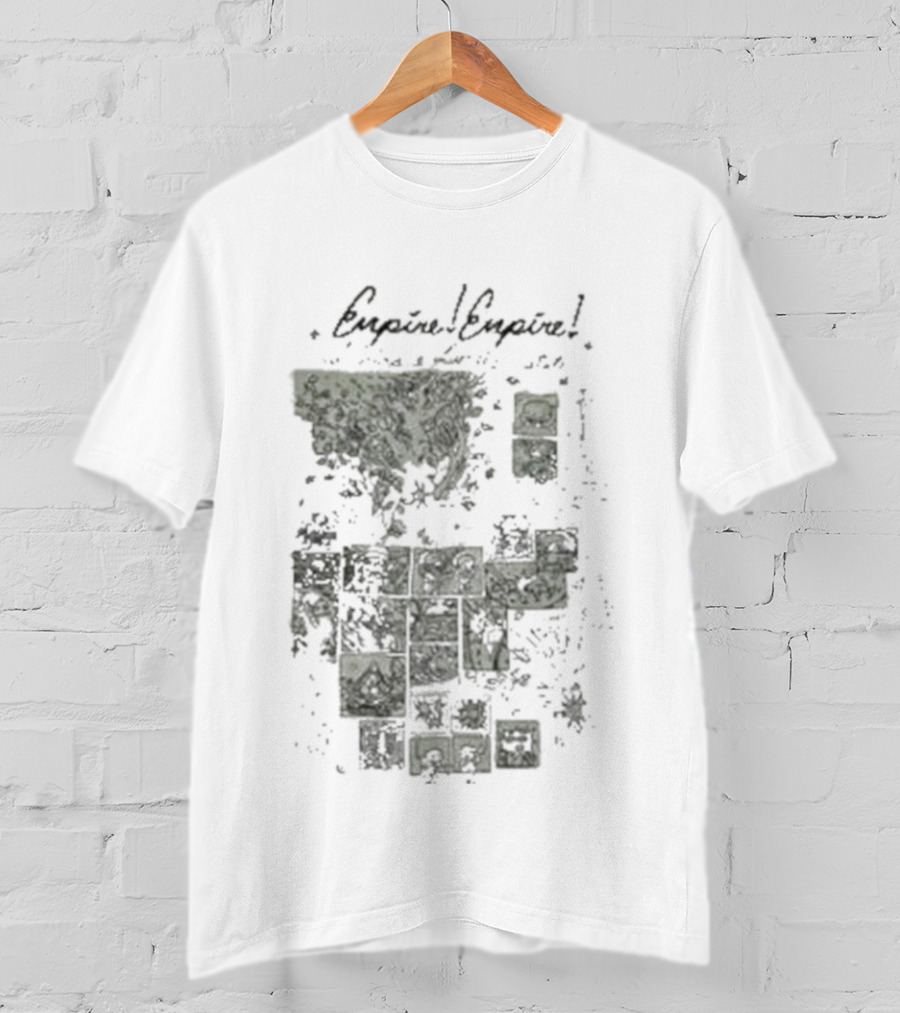 Empire Empire I Was A Lonely Estate Cat Retro Comic Collage T-Shirt