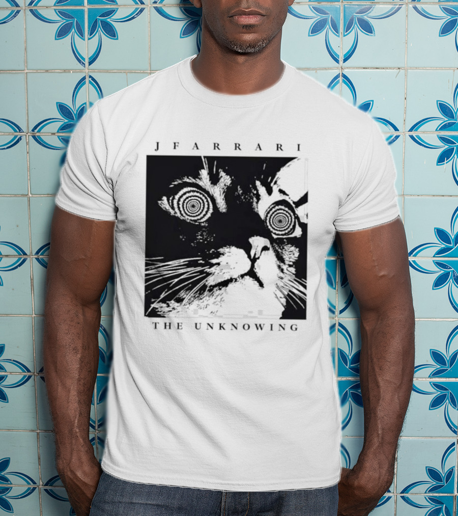 Jfarrari The Unknowing Cat Hypnotic Stare T-Shirt