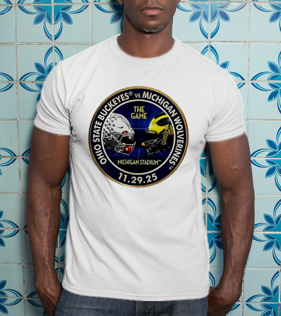 Ohio State Buckeyes Vs Michigan Wolverines The Game Michigan Stadium 11.29.25 T-Shirt