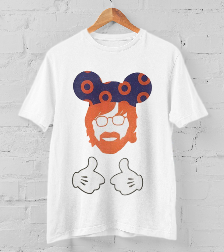 Phish Trey Anastasio Mickey Mouse Ears Vintage Style T-Shirt