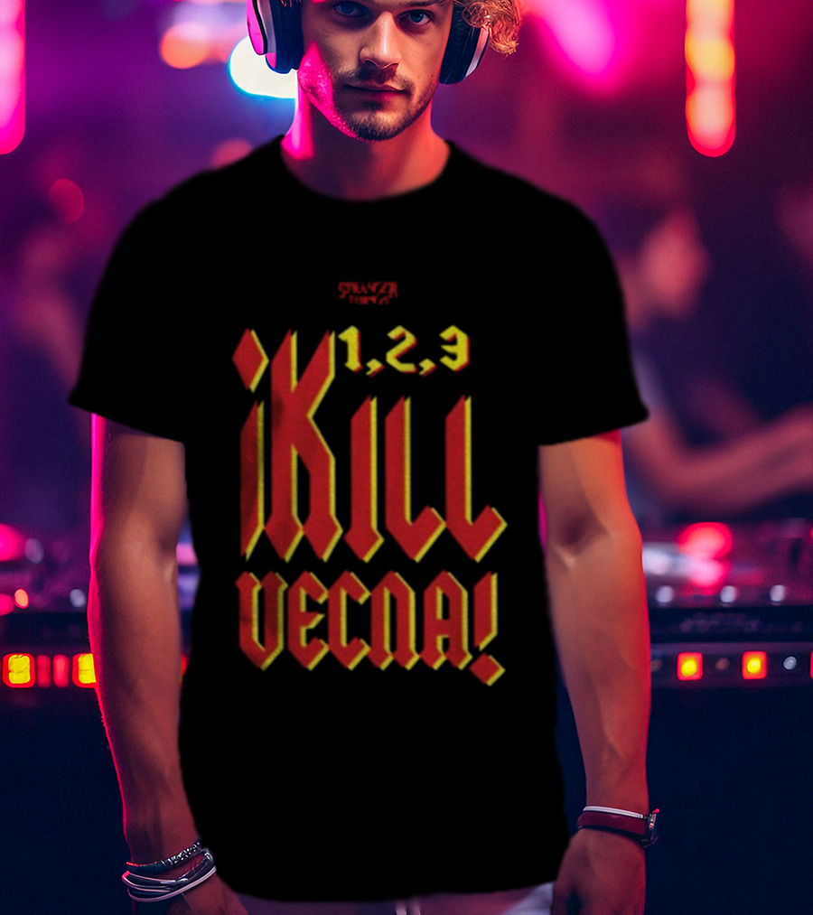 Stranger Things 1 2 3 Kill Vecna T-Shirt