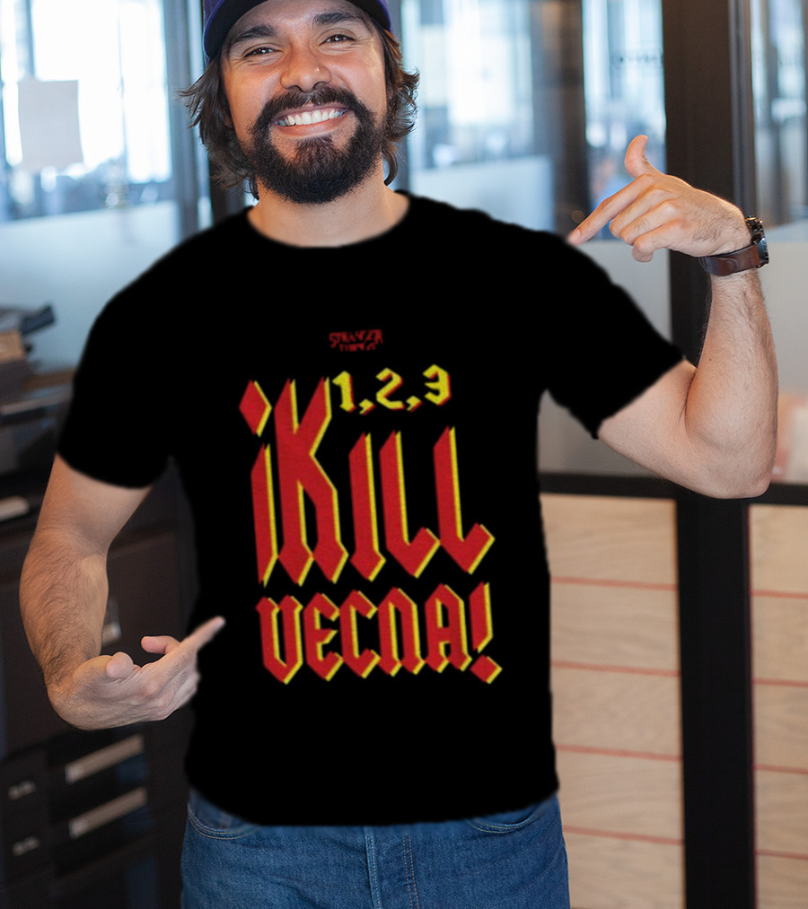 Stranger Things 1 2 3 Kill Vecna T-Shirt