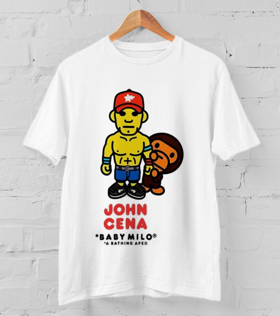 John Cena Baby Milo Collaboration Graphic T-Shirt