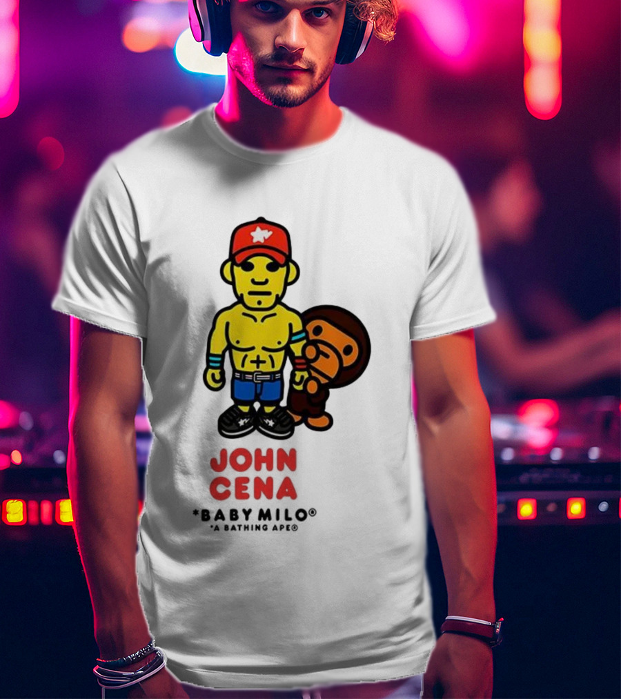 John Cena Baby Milo Collaboration Graphic T-Shirt