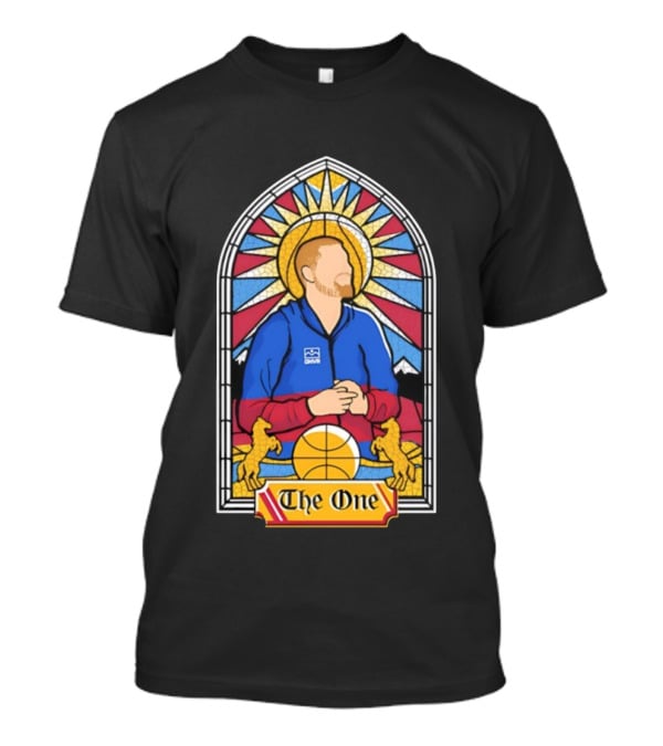 Nikola Jokić The One DMVR Denver Nuggets Basketball Artwork T-Shirt