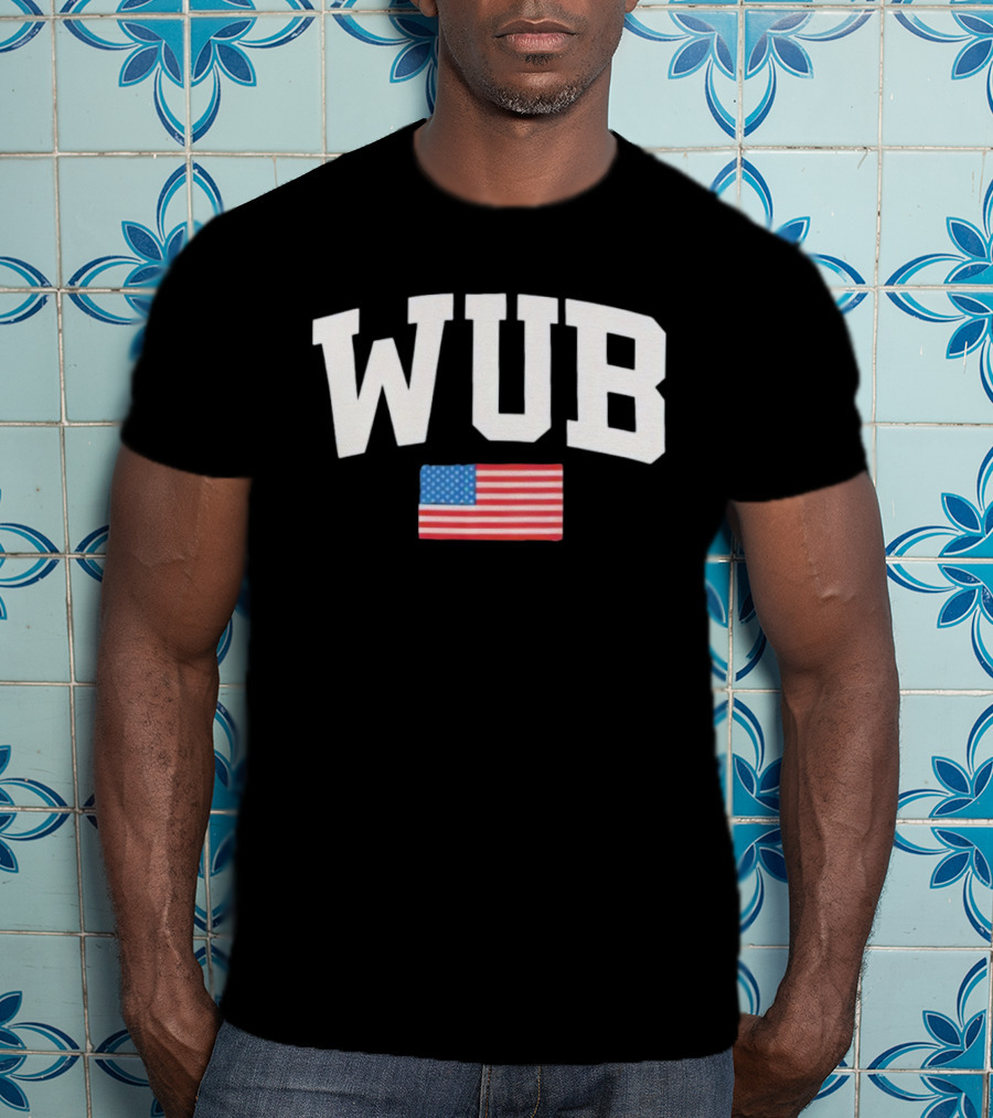 WUB American Flag Paymoneywubby Design T-Shirt