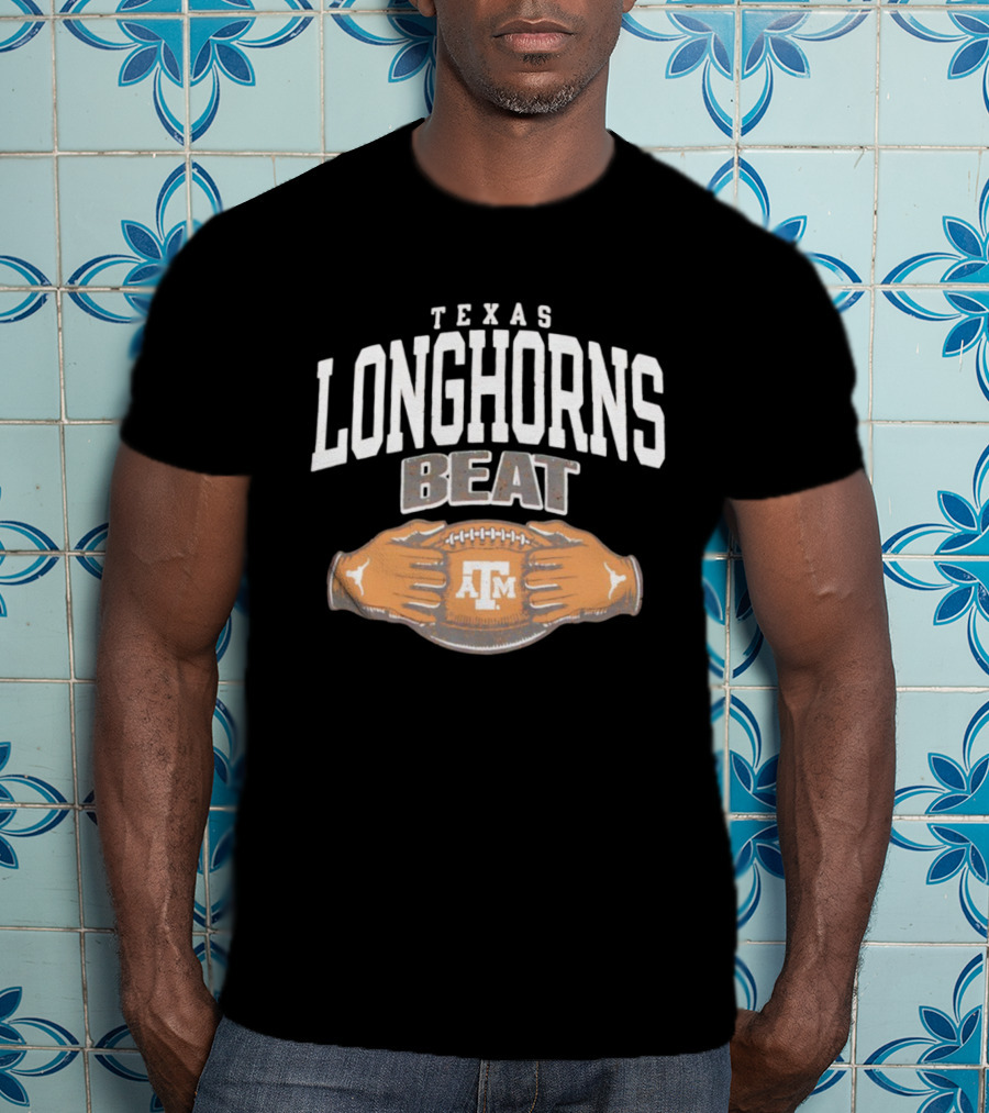 Texas Longhorns Beat Texas A&M Football Rivalry 2025 T-Shirt