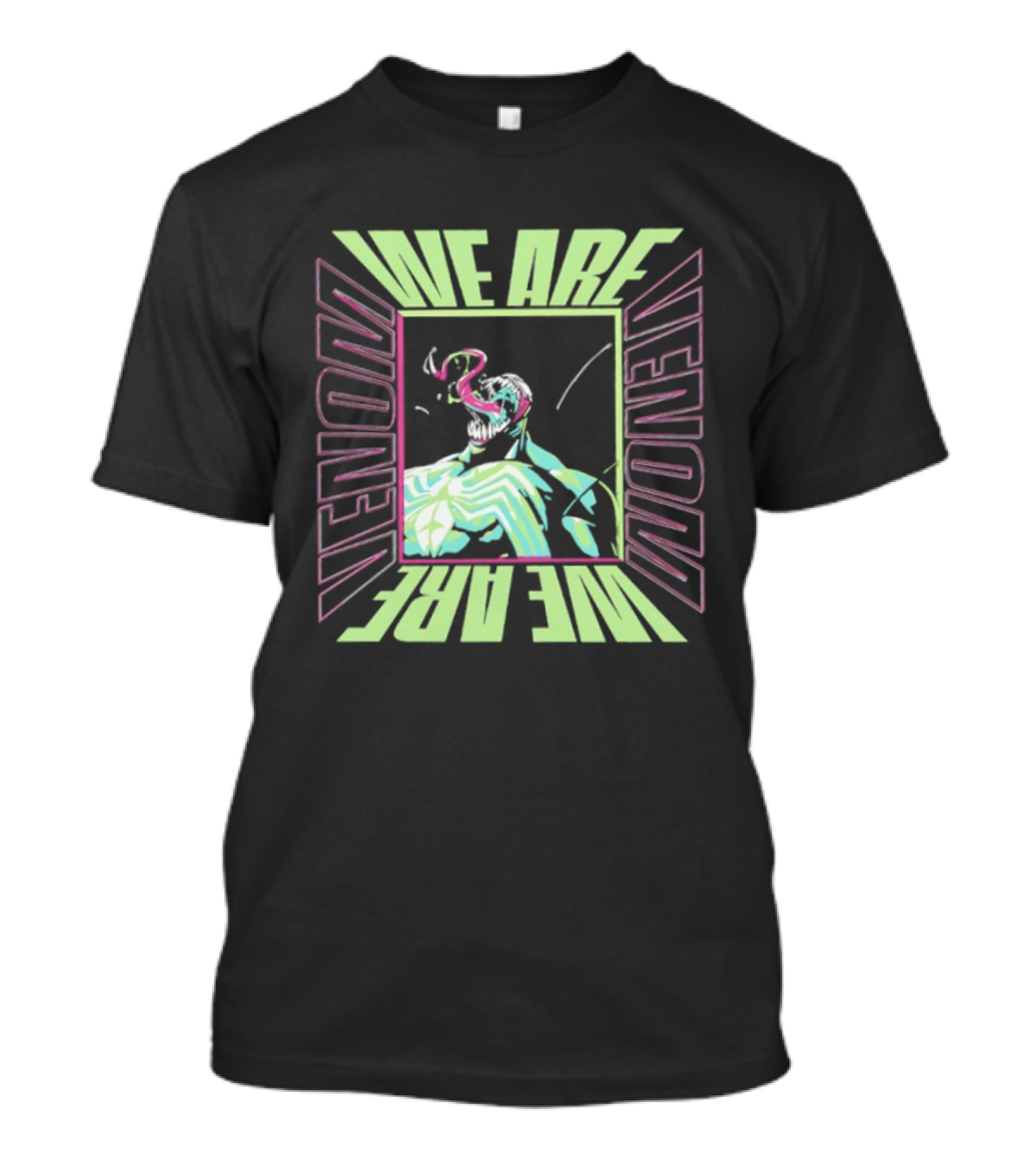 We Are Venom Marvel Comic Character Art T-Shirt