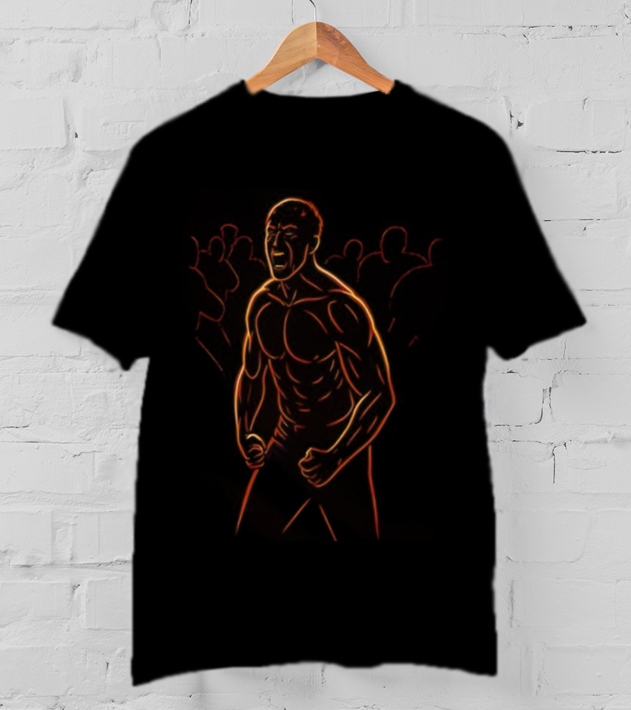 Chicago Bears Ben Johnson Muscle Coach Training Power T-Shirt
