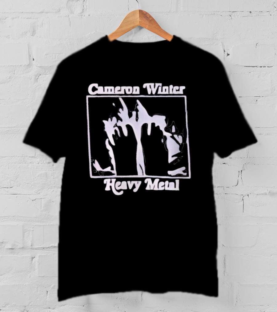Cameron Winter Heavy Metal Hands Graphic T-Shirt