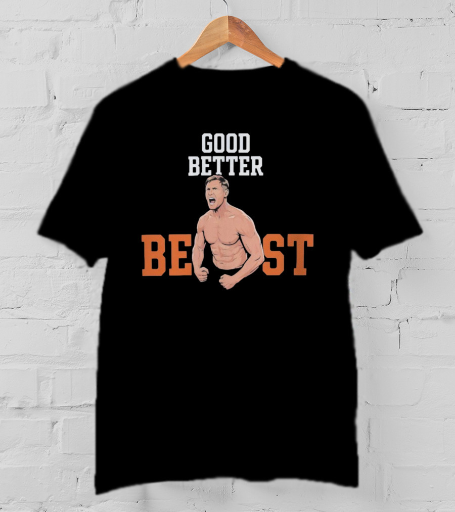 Good Better Beast Chicago Bears Football Ben Johnson T-Shirt
