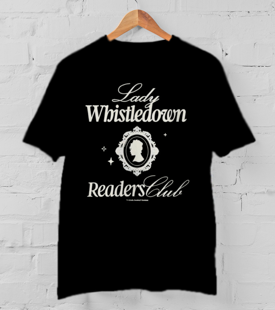 Lady Whistledown Readers Club Silhouette Badge T-Shirt