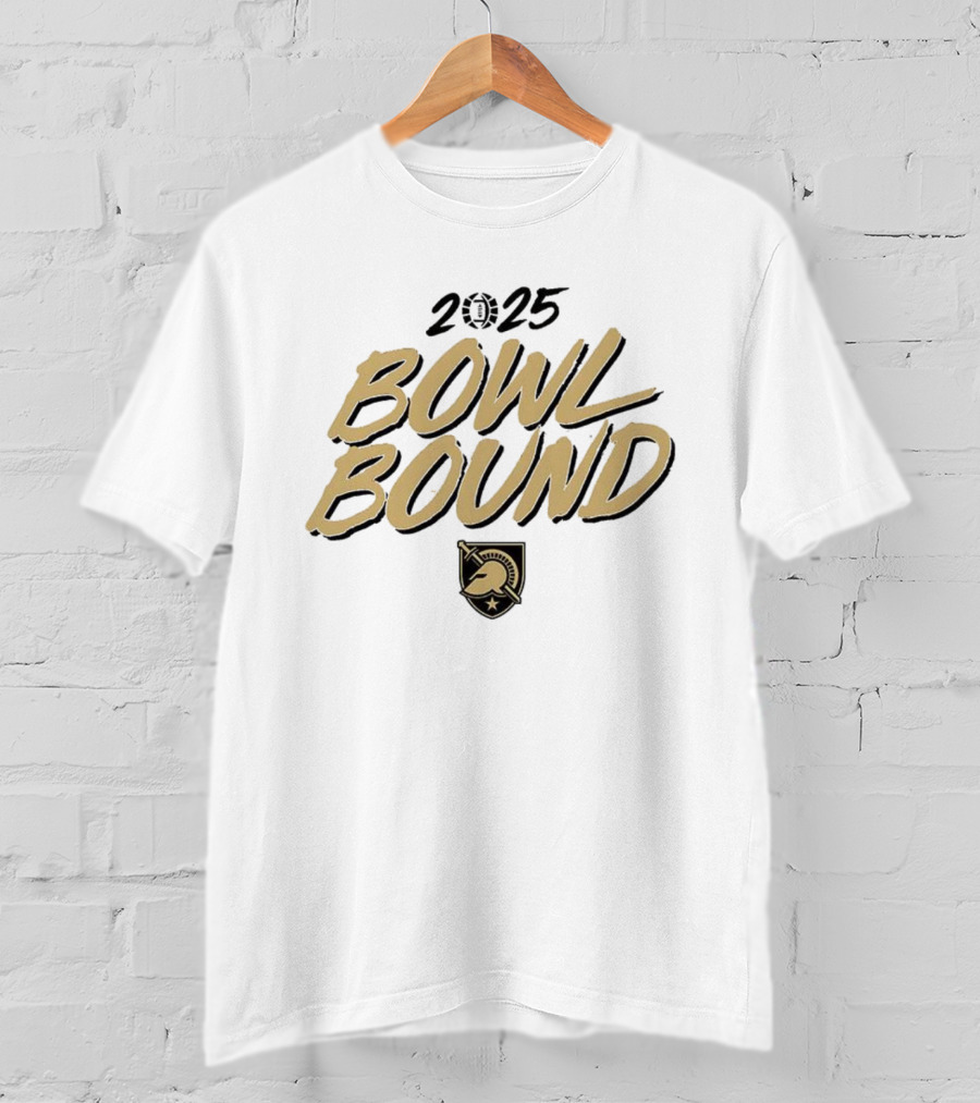 2025 Bowl Bound Army Black Knights T-Shirt