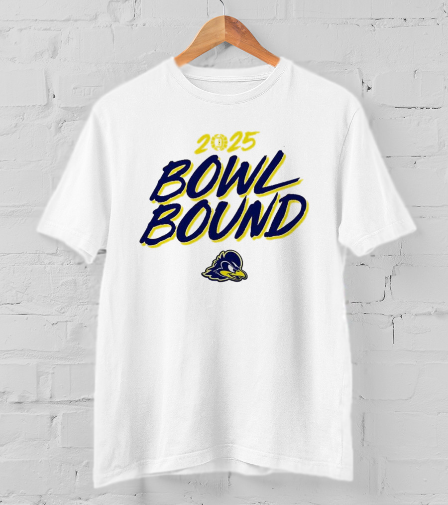 Delaware Fightin’ Blue Hens 2025 Bowl Bound Football Team Spirit T-Shirt