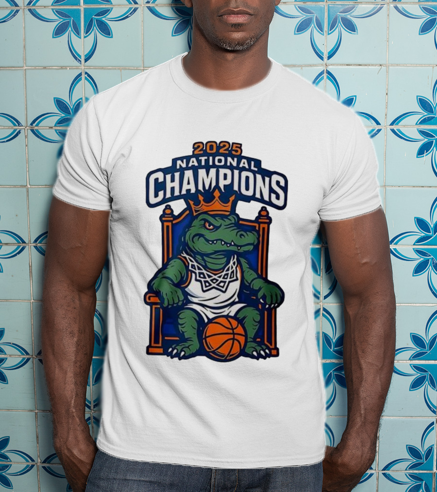 2025 Florida Gators Basketball Mascot National Champions T-Shirt
