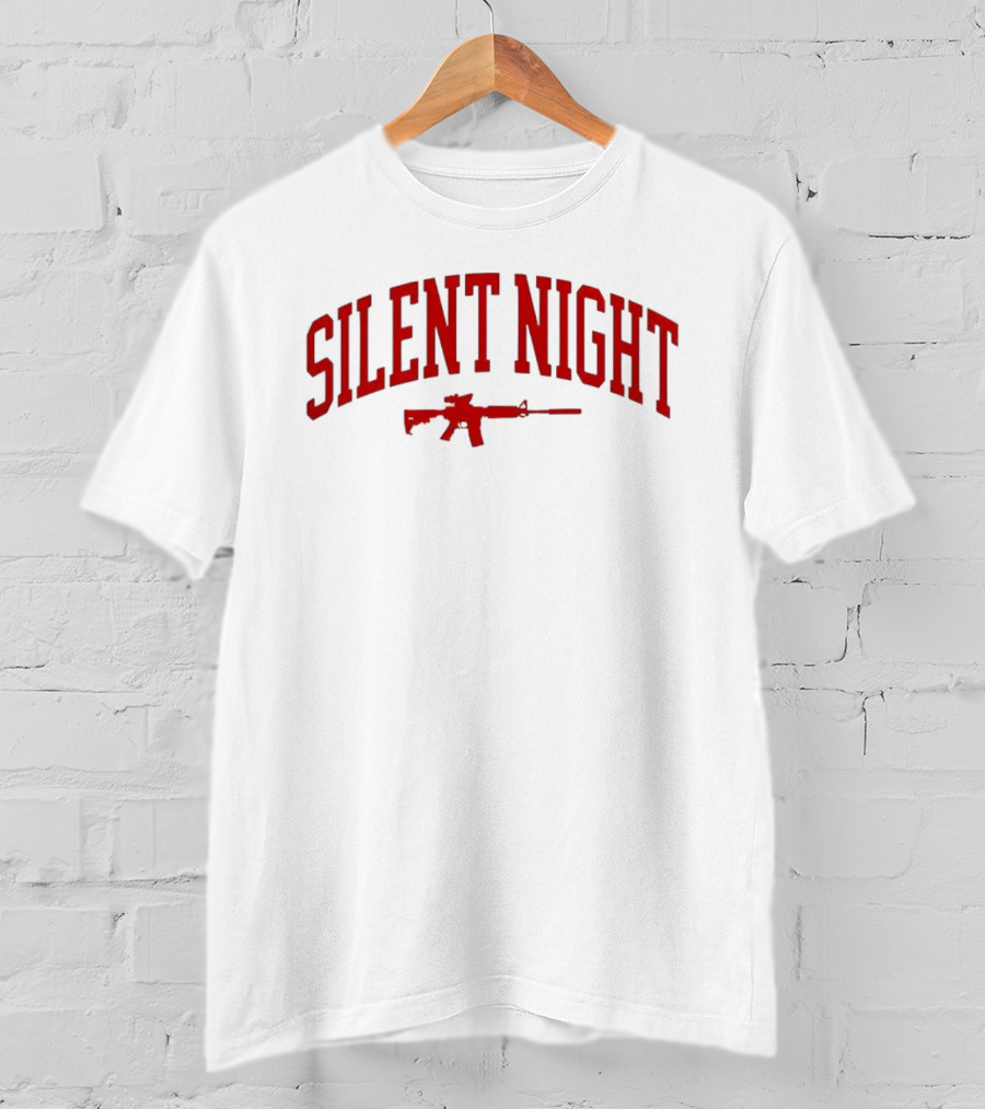 SILENT NIGHT Rifle Silhouette T-Shirt