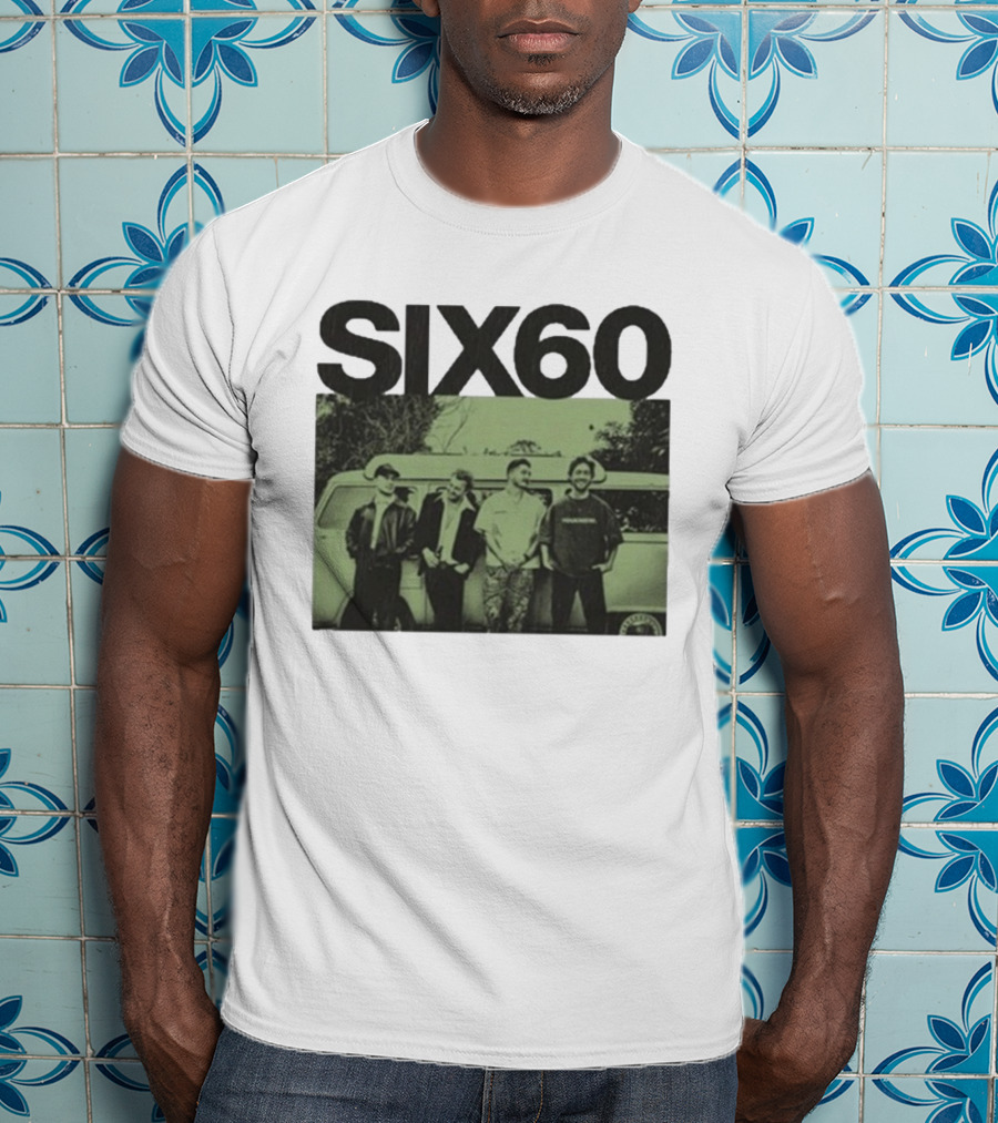 SIX60 The Van Band Photo Vintage Style T-Shirt